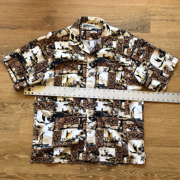 O’Neill Button Down Shirt Fun Tropical Pattern - Picture 5 of 7